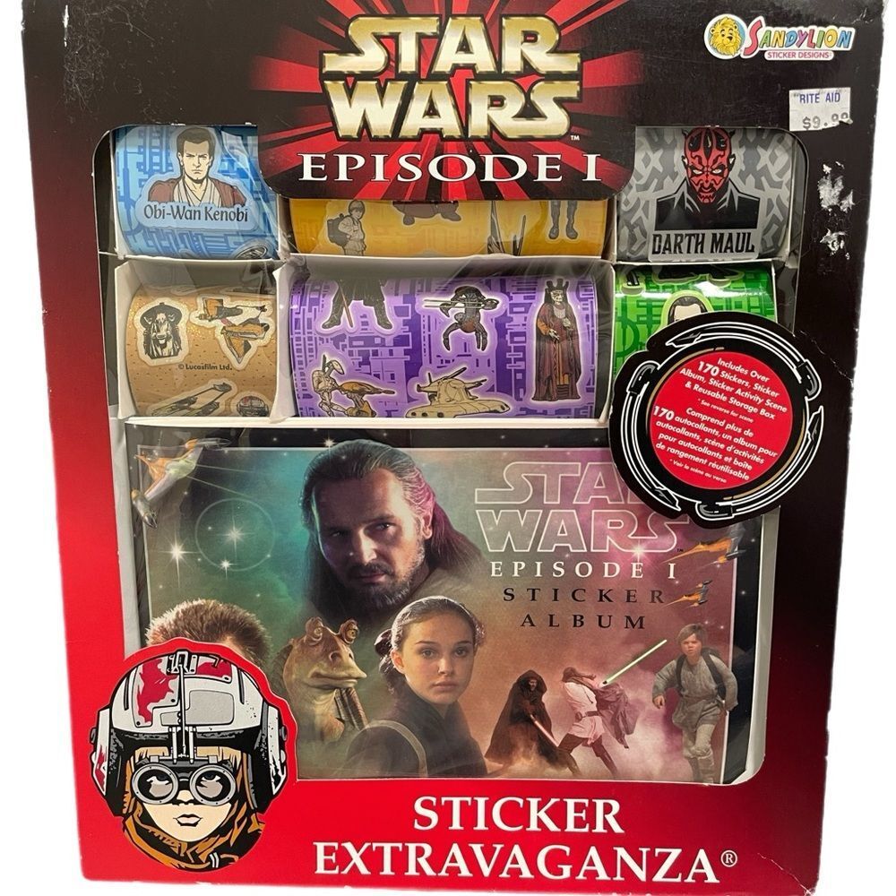 Vintage Star Wars Sticker Set